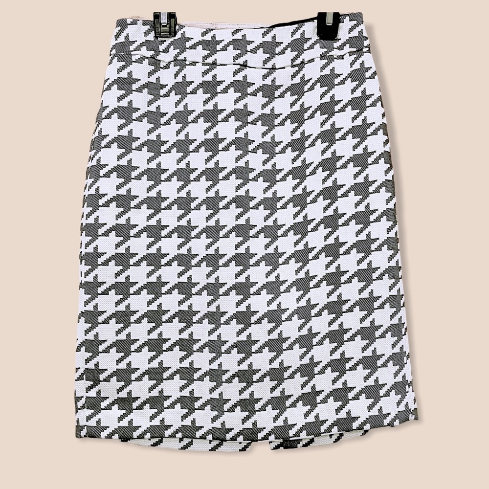 Banana Republic Houndstooth Skirt Sz 0
